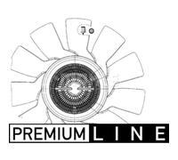 Ventilateur, refroidissement moteur MAHLE CFF 497 000P