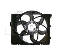 Ventilateur, refroidissement moteur NRF 47209