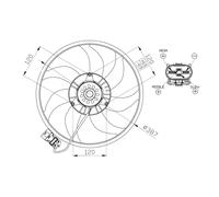 NRF 47914 Motoventilateur