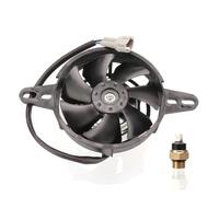 Ventilateur refroidissement moteur Ventilateur Refroidissement D'huile Pour Moto Radiateur Moteur M16 Interrupteur Avec Capteur Température, Pour Motocross ATV Quad 150cc-250cc 12V