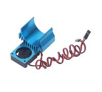 Ventilateur Refroidissement RC, Grande Vitesse Haute Performance Groupe Ventilateurs Moteur 1/10 Échelle for Voitures Radiocommandées Tout-Terrain Courses Rapides Entraînement Compétition Extérieur