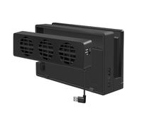 Ventilateur refroidissement Switch - MLBQ - USB Dock 3 mini ventilateurs - Silencieux - Pour gaming nomade