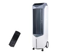 Ventilateur Refroidisseur D'air Portable, Climatiseur Mobile à 60°, Sans Tuyau, avec Réservoir D'eau de 14L, 3 Vitesses, Refroidissement Rapide, Ultra-Silencieux, pour Chambre, Maison et Bureau(95x40x