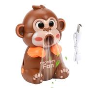 Ventilateur refroidisseur de tasse rechargeable par USB | Ventilateur refroidisseur de café en forme de singe pour boissons chaudes, boissons, thé, lait, eau, riz, nourriture, maison, bureau, cuisine