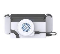 Ventilateur refroidisseur externe avec lumière bleue, pour Station d'accueil Switch OLED, alimenté par USB