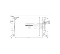 Ventilateur Refroidisseur Moteur Corsa C (également Boîte), TIGRA TWINTOP À PARTIR DE 05/06