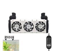Ventilateur refroidisseur pour aquarium réglable à 5 vitesses, silencieux | Régulateur de température d'eau pour maison, bureau, café, amateurs