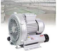 Ventilateur Régénératif, Souffleur Régénératif, Extracteur Industriel, Ventilateur Commercial, souffleur d'air avec Filtre à poussière, for ateliers, étangs à Poissons, fermes(750W/220V)