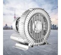 Ventilateur Régénératif, Souffleur Régénératif, Pompe à Vide Industrielle Haute Pression à Faible Bruit for soufflage ou Aspiration d'air, 0,47 CV, 0,5 CV, 0,74 CV, 1,01 CV, 1,49 CV(120W/0.16HP)