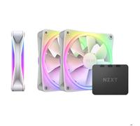 Ventilateur RGB 120 mm - NZXT - F120 RGB Duo - Pack de 3 - Vitesse ajustable PWM - Éclairage LED 20 RGB