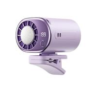 Ventilateur rotatif pour voiture - Interface d'état numérique - Unité de pour tableau de bord avec écran LED - Climatiseur alimenté par moteur électrique - Appareil de refroidissement