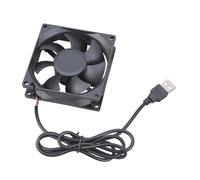 Ventilateur Sans Balais USB 5V Durabilité Roulement À Manchon Refroidissement 2300 Min Pour Imprimante PC Système De Refroidissement Par Câble USB 80mm