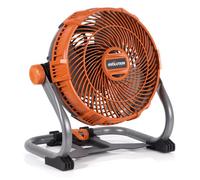 Evolution Power Tools R240FAN-Li 240 mm - Ventilateur de travail portable sans fil - Rafraîchissement silencieux, compact, puissant? rotation réglable à 360⁰, 18 v Li-Ion. Batterie non incluse.