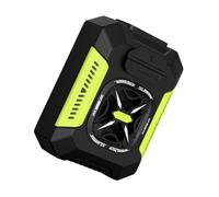 Ventilateur sans fil haute capacité 5000 mAh pour l'extérieur, portable, tour de taille, cou suspendu, 3 vitesses, flux d'air puissants, ventilateur personnel rechargeable