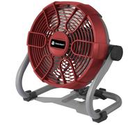 TOOLCRAFT TAWB-200 Ventilateur sans fil 26 W (Ø x H) 275 mm x 350 mm rouge, gris, noir témoin de contrôle LED, fonctionnement sur