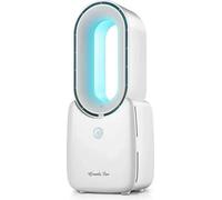 Ventilateur sans lame, fonctionnement silencieux, vitesse réglable, BLANC