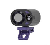 Ventilateur sans pales à clipser USB C, rechargeable, 3 vitesses, silencieux, portable, mains libres pour voiture, poussette, bureau, voyage, sans danger pour les enfants et les animaux domestiques (D