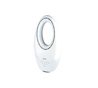 Jocca - Ventilateur Sans Pales avec Télécommande | Ventilateur Puissant et Silencieux | Lumière Nuit LED | 3 Vitesses | Commande Tactile | Minuterie | Blanc | 29,2x17,1x57,2cm
