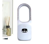 Ventilateur sans pales pour chambre - Brasseur D'air Portatif À 3 Vitesses,Petit ventilateur de table silencieux - Bureau, Salon, Chambre, Voyage, Camping, Extérieur, Voiture, Dorm, Camping-Car