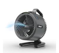 Ventilateur Shark FlexBreeze HydroGo Pro - Puissant ventilateur portable, intérieur et extérieur, brume évaporative sèche au toucher. Avec fil et sans fil, 5 vitesses, autonomie de batterie étendue