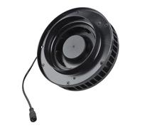 Ventilateur silencieux 12 V 430 CFM, 2500 tr/min, contrôle de la vitesse, boîtier en ABS pour ventilateur de ventilation résidentiel commercial