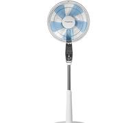 Ventilateur Rowenta Ventilateur silencieux VU5640, 4 niveaux de vitesse, 40 watts, blanc et gris