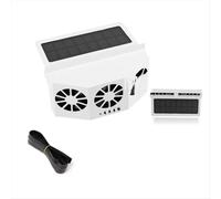 Ventilateur solaire à 3 têtes pour voiture, refroidisseur d'air électrique, radiateur de charge