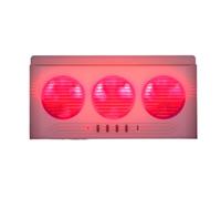 Ventilateur Solaire pour Fenêtre de Voiture - Purificateur d'air avec trois sorties et éclairage rafraîchisseur - Ventilateur pour vitre de voiture,Pour camping-car, fourgon, SUV, van, trajet routier