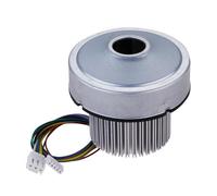 Ventilateur soufflant, 4235 12V/24V/48V Souffleur centrifuge sans balais triphasé, souffleur de jardinière, Petit souffleur d'air centrifuge Haute Pression. Silencieux(12V Blower and Drive)
