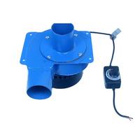 Ventilateur Soufflant Mini ventilateur électrique puissant 12 V CC 20 W Moteur sans balais résistant aux hautes températures Tuyau de 50 mm(Stepless controllor)