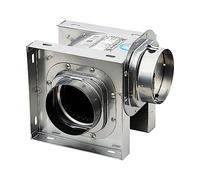 Ventilateur soufflant, Petit Ventilateur d'extraction Silencieux en Acier Inoxydable Fendu for ménage, Ventilateur de Tuyau centrifuge Puissant Ventilateur d'extraction(DPT15-34)