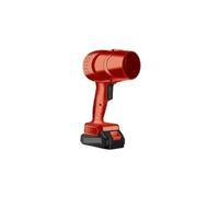Ventilateur soufflant pour conduits, Mini Ventilateur Portatif À Jet Turbo, Collecteur De Poussière À Air Comprimé, Outil De Nettoyage Électrique Multifonction,Outils de soufflage(Red)