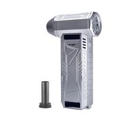 Ventilateur soufflant pour conduits, Mini Ventilateur Turbo Jet Puissant Ventilateur De Conduit Haute Puissance Mini Ventilateur Turbo Jet,Outils de soufflage(Silver)