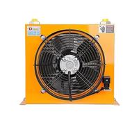 Ventilateur soufflant, Refroidisseur d'air hydraulique AH1012T-CA Refroidisseur de réservoir de Carburant modifié for Grue montée sur Camion Radiateur d'huile refroidi par air Silencieux(DC 12V)