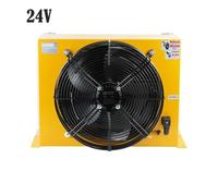 Ventilateur soufflant, Refroidisseur d'air hydraulique AH1490T-CA Système de Station hydraulique refroidi par air Ventilateur d'huile de Machine-Outil Silencieux(DC 24V)