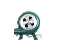 Ventilateur soufflant, Souffleur ménager en Fer for Barbecue, Petit souffleur centrifuge 30 W, 40 W, 60 W, 80 W, Adaptateur Vert for Barbecue Silencieux(400W)