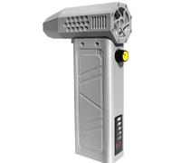 Ventilateur Soufflant Ventilateur à air 140000RPM Moteur sans balais conduit portatif 52M/S Chargement portable Type-C avec affichage de puissance Ventilado(Grey)