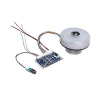 Ventilateur Soufflant, Ventilateur centrifuge BLDC haute pression à faible bruit 160W 24V 28V 7.5kPa + contrôleur de conduite 1 pièces for jardinière ou dépoussiérage industriel(38)