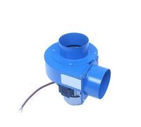 Ventilateur soufflant, Ventilateur centrifuge Puissant à ailettes Multiples for Aspiration de fumée Chaude de 120 W, résistant aux très Hautes températures Silencieux(380v Three Phase)