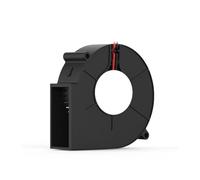 Ventilateur soufflant, Ventilateur centrifuge Turbo 9733 12 V/24 V 97 x 97 x 33 mm sans balais 97 mm for Barbecue et siège de véhicule Silencieux(12V Ball DC Female)