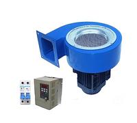 Ventilateur Soufflant, Ventilateur de ventilateur centrifuge 750w 1hp refroidissement à air industriel 50hz moteur en cuivre, haute pression(With VFD)