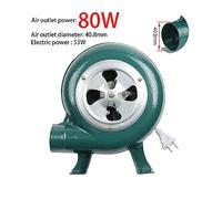 Ventilateur Soufflant, Ventilateur ménager fer Barbecue ventilateur petit centrifuge 30W 40W 60W 80W adaptateur vert for(400W)