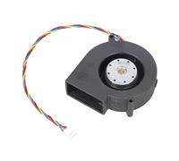 Ventilateur souffleur 12 V 4 broches 190 CFM 97 mm avec double roulement à billes pour serveurs, équipements de réseaux et électronique Ventilateur de refroidissement d'ordinateur