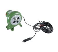 Ventilateur souffleur électrique de 30/40/60/80 W avec câble de 8,8 m pour pique-nique, barbecue, 12 V, 5500 tr/min