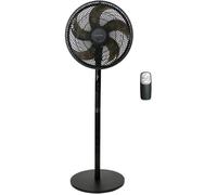 Ventilateur sur pied 2 en 1 OCEANIC - 45W - Diamètre 40cm - 3 vitesses - Hauteur réglable 69 à 120 cm - Télécommande - Noir
