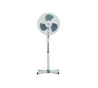 Ventilateur sur pied 45W Mat télescopique 1.30m 3 vitesses 40 cm