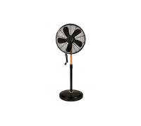 Ventilateur sur Pied 60W Mat Bois 3 Vitesses Réglable NIKLAS