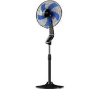 Taurus Boreal 16CR Digital - Ventilateur sur pied 50W, numérique, hauteur jusqu'à 130cm, 5 lames, Dimètre 40cm, 3 vitesses, minuterie de 7,5 heures, oscillant et inclinable, silencieux 60 dBA