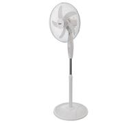 Ventilateur Sur Pied Bimar VP43T, Blanc, Avec Télécommande, Puissant Et