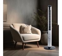 Ventilateur Sur Pied De 50 Watts Pour Bureau Avec 3 Grandes Lumières